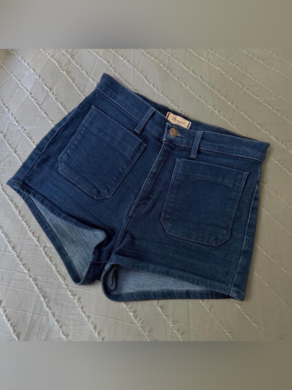 ⭐️ WRANGLER • High Waisted Denim Daisy Duke Retro Short Shorts